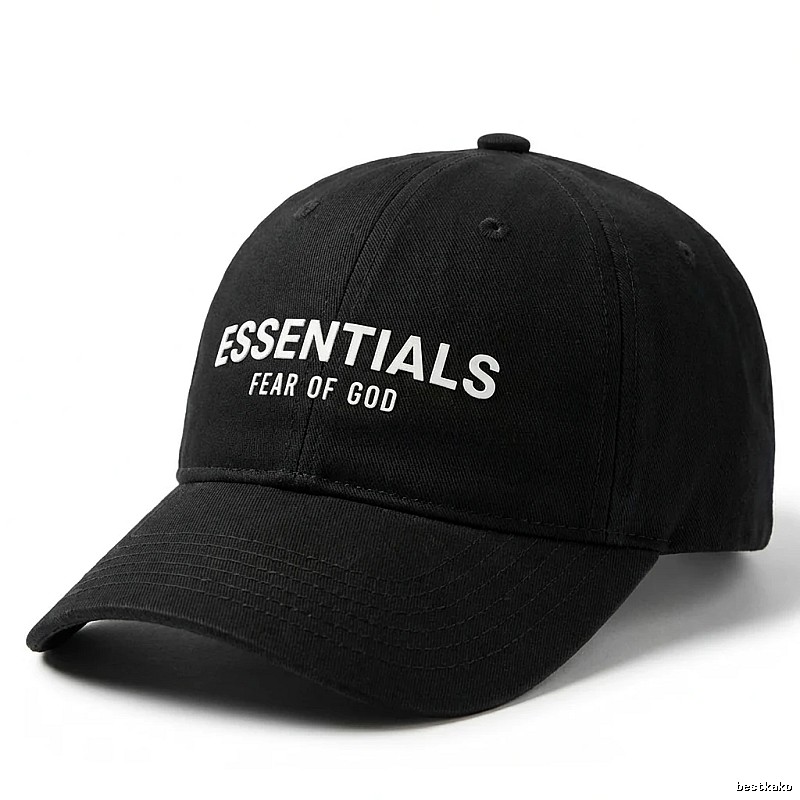 ESSENTIALS minimalist style black hat