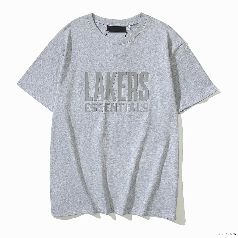 ESSENTIALS minimalist style grey T-shirt