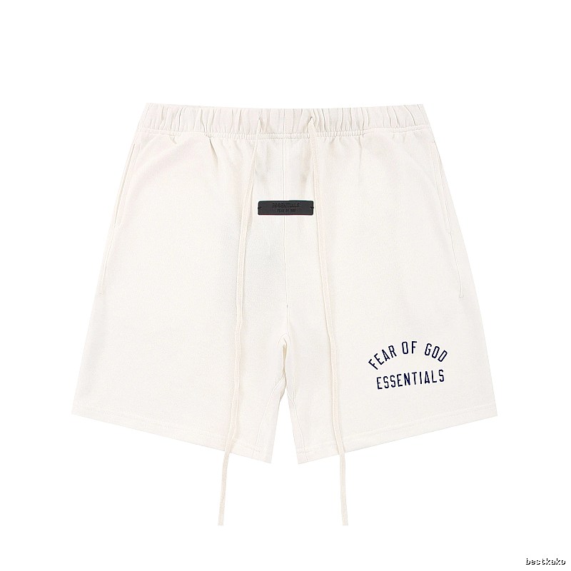 ESSENTIALS minimalist style white shorts
