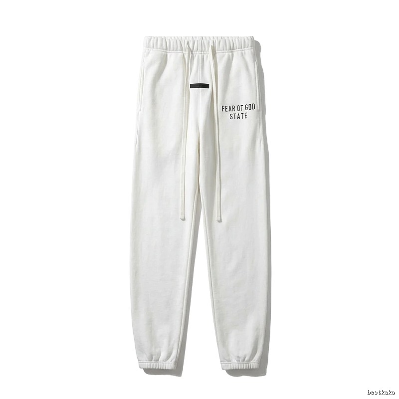 ESSENTIALS Simple Style White Sweatpants