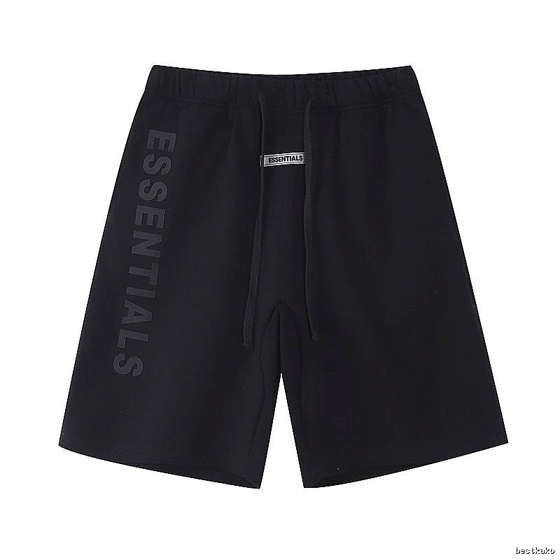Essentials trendy and cool style black shorts