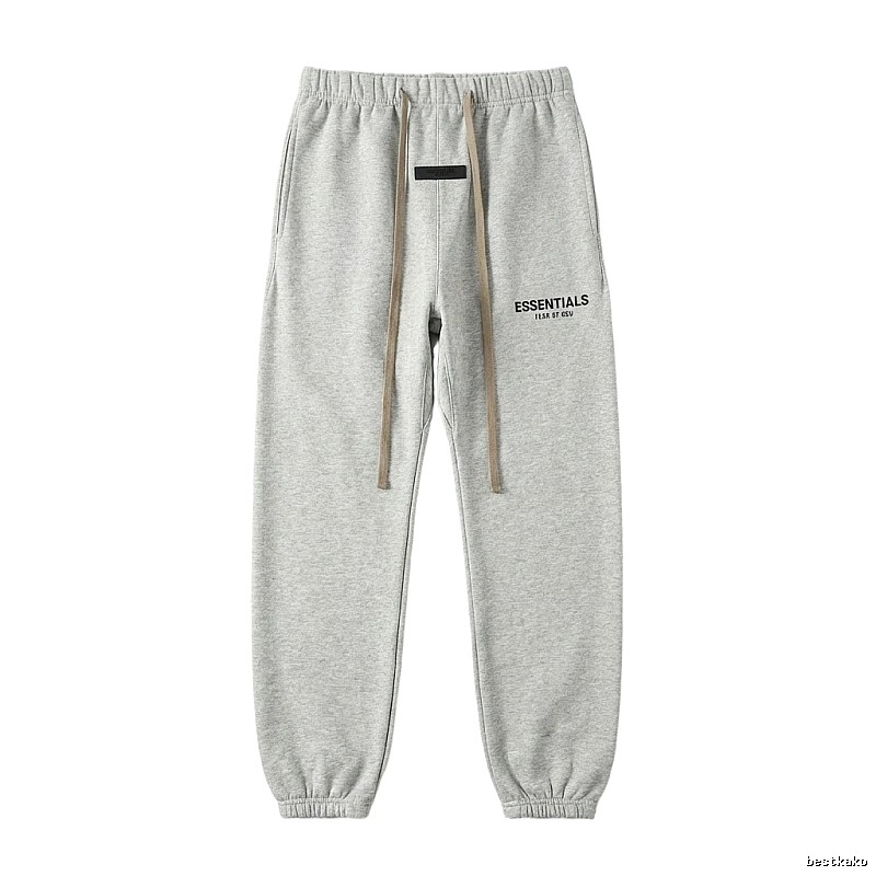 ESSENTIALS Trendy Brand Light Gray Sweatpants