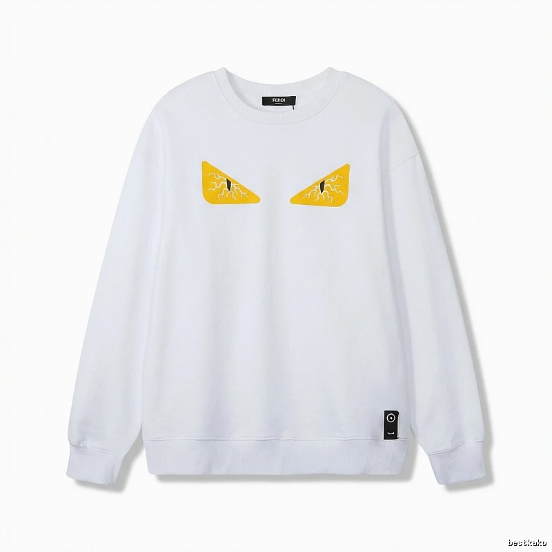 Fendi Little Monster White Sweatshirt