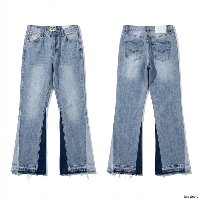 Gallery Dept. distressed light blue jeans