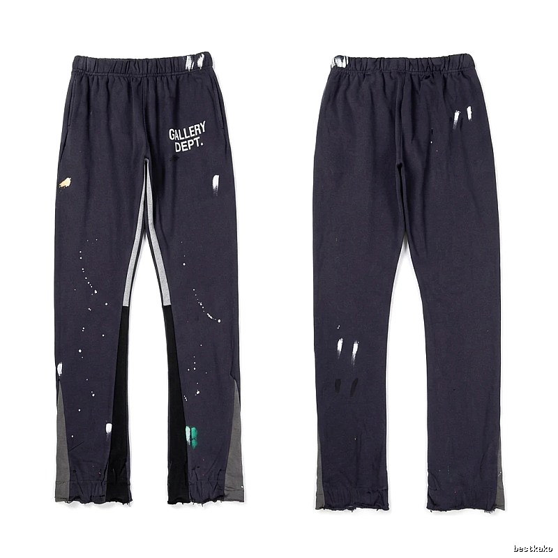 Gallery Dept Graffiti Style Black Pants