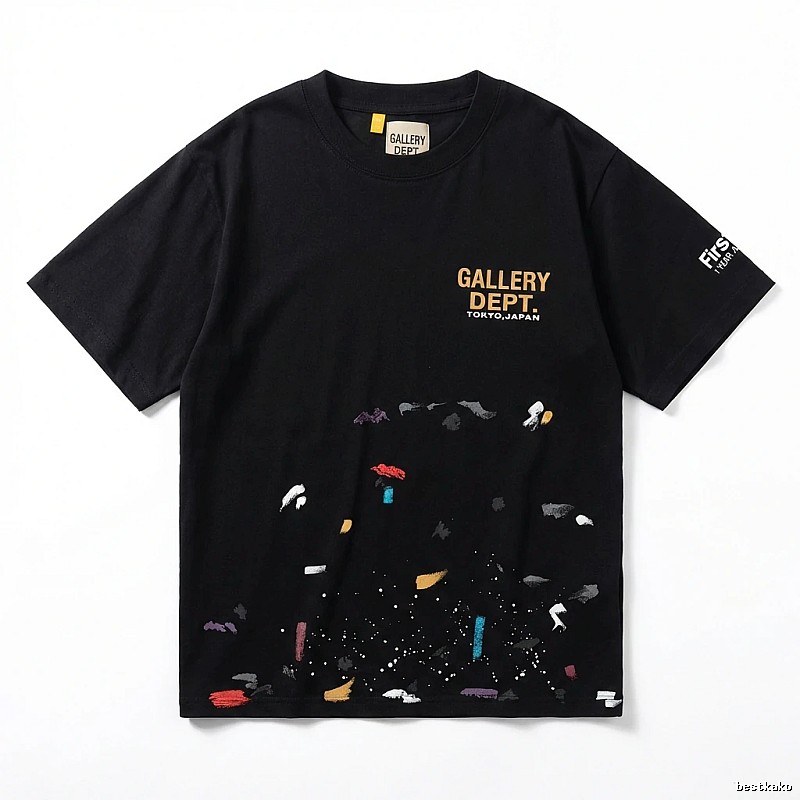 Gallery Dept Graffiti Style Black T-shirt