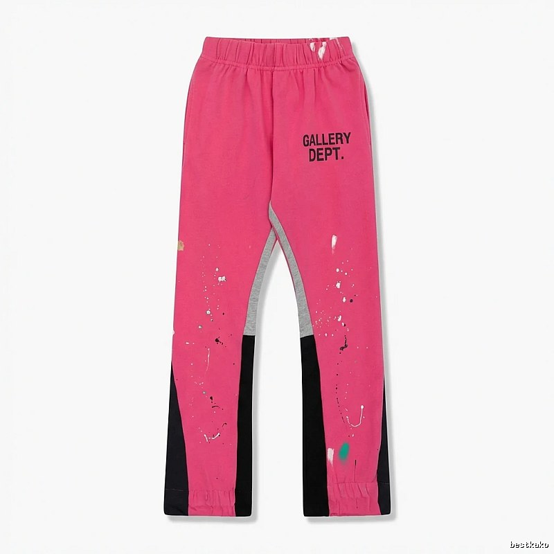 Gallery Dept Graffiti Style Pink Trousers