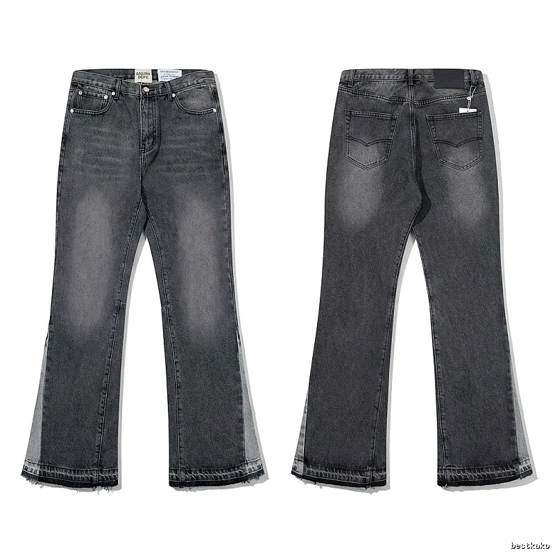 Gallery Dept Retro Style Black and Grey Jeans