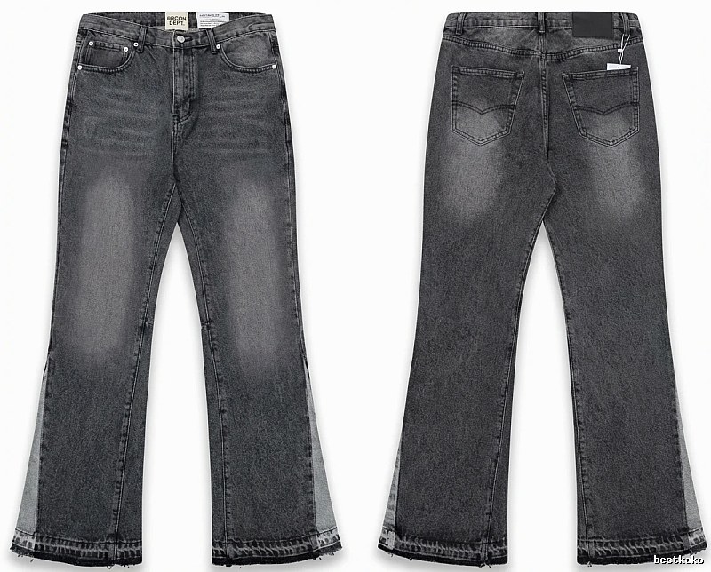 Gallery Dept. Ripped Retro Style Grey Pants