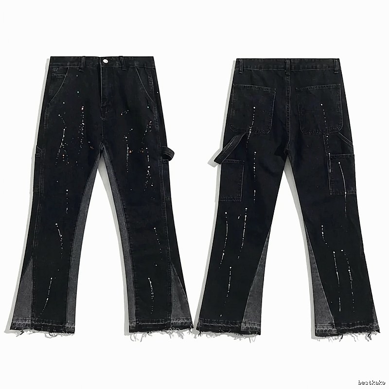 Gallery Dept Workwear Style Black Jeans