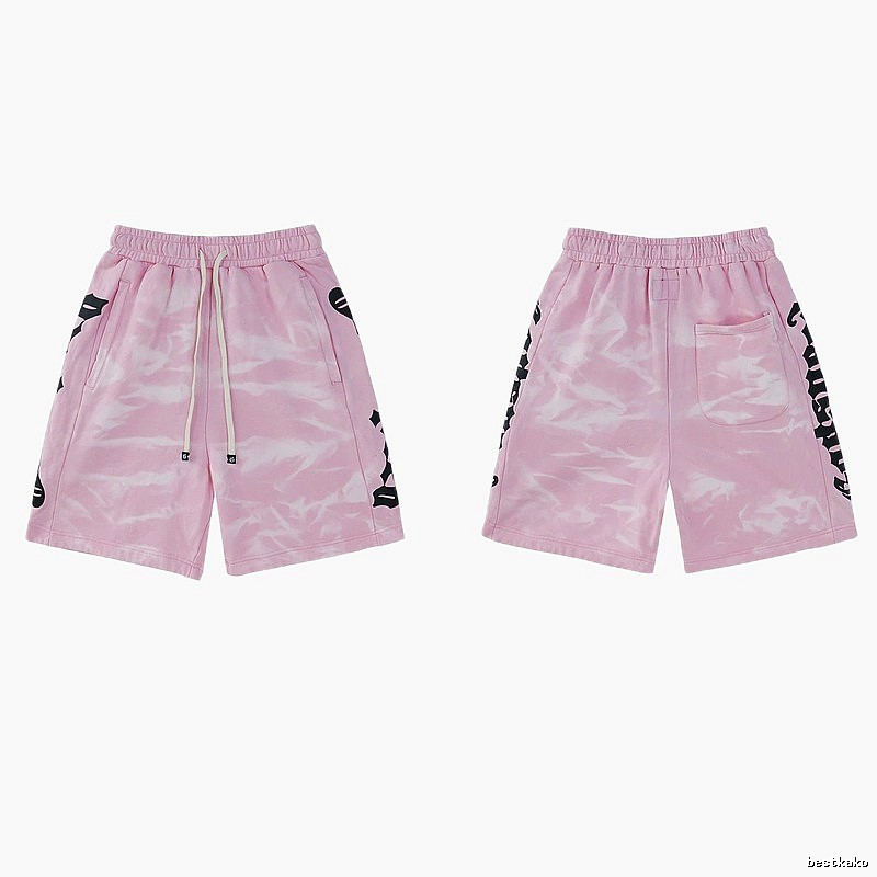 Godspeed Tie-dye Street Style Pink Shorts