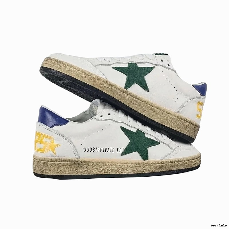 Golden Goose Vintage White Sneakers