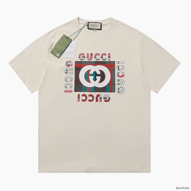Gucci printed fashion white T-shirt