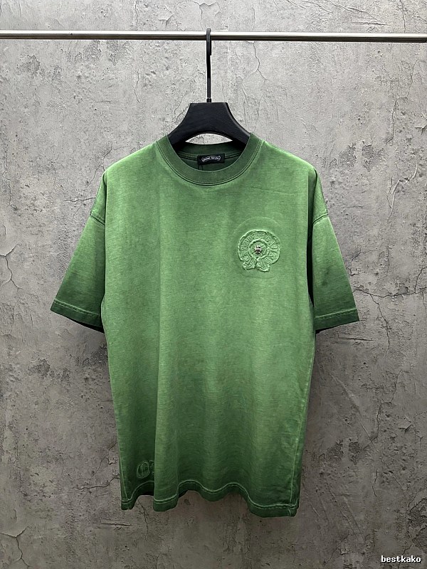 Gucci retro-style green T-shirt