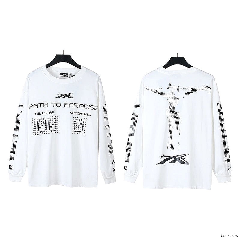 Hellstar religious style white T-shirt