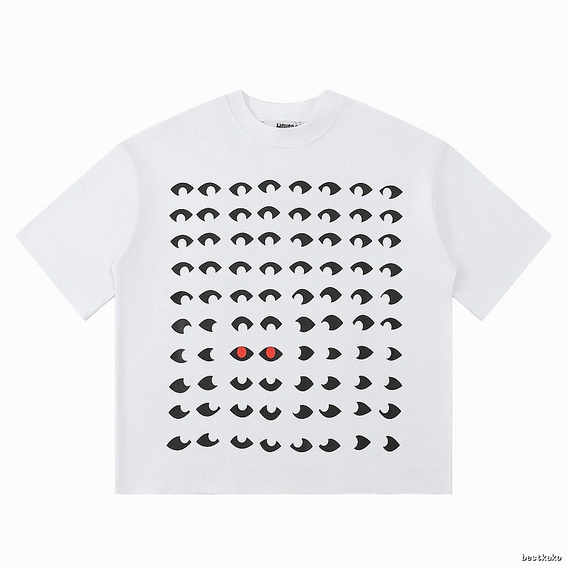 House of Errors Eye Print White T-shirt