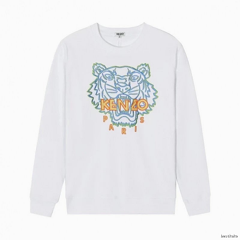 Kenzo Style Kc22 Tiger SweatShirt Color Pop Graphic