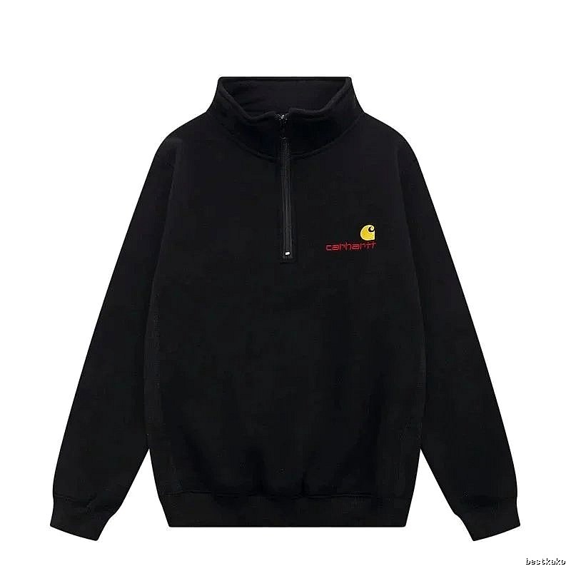 Lacoste Casual Quarter-zip sweatshirt Black Quarter Zip for Comfortable Styling