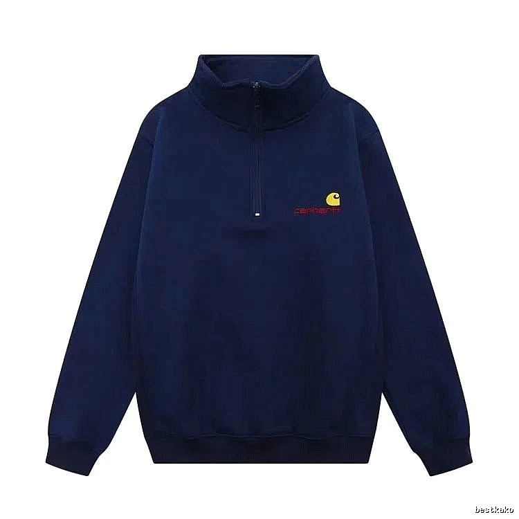Lacoste Daily Quarter-zip sweatshirt Black Quarter Zip with Visual Detail