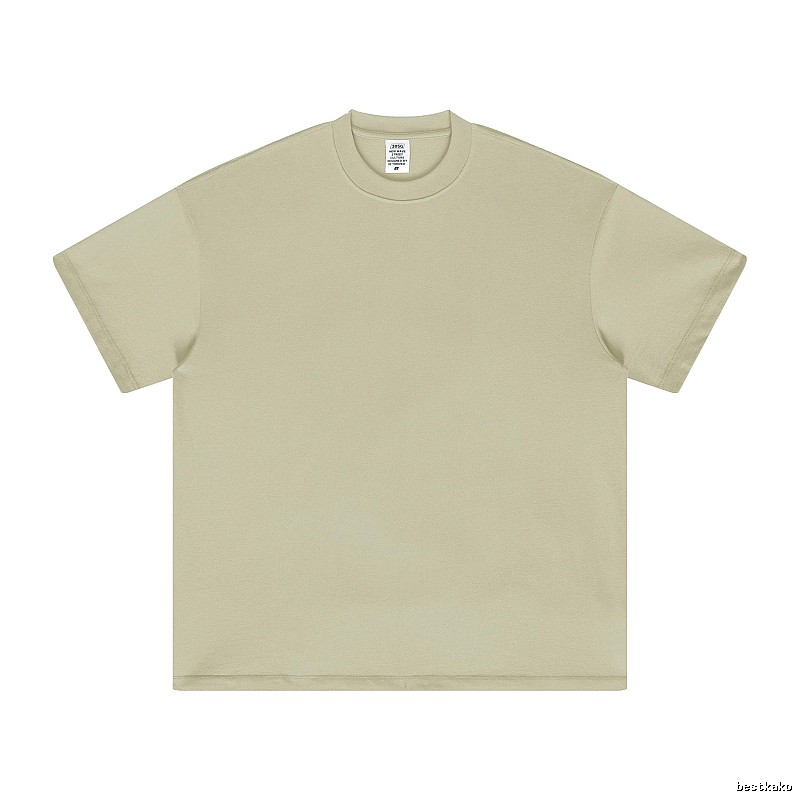 Lightweight Plain white T-shirt Minimal White Short for Trend Styling