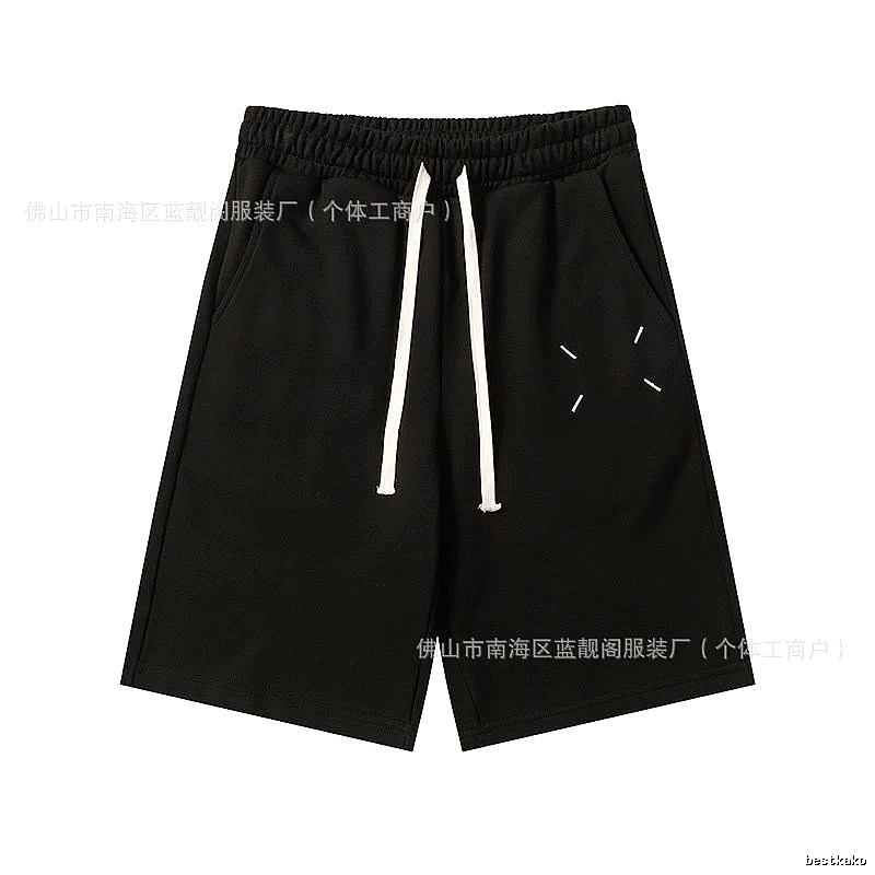 Maison Margiela minimalist style black shorts