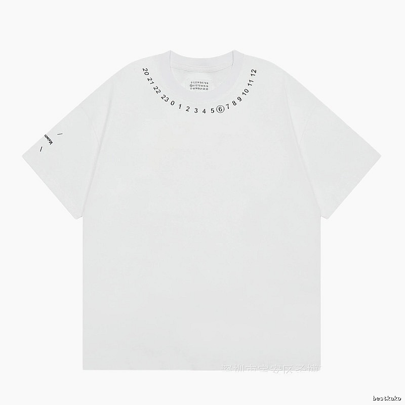 Maison Margiela MM6 High Street Style White T-Shirt