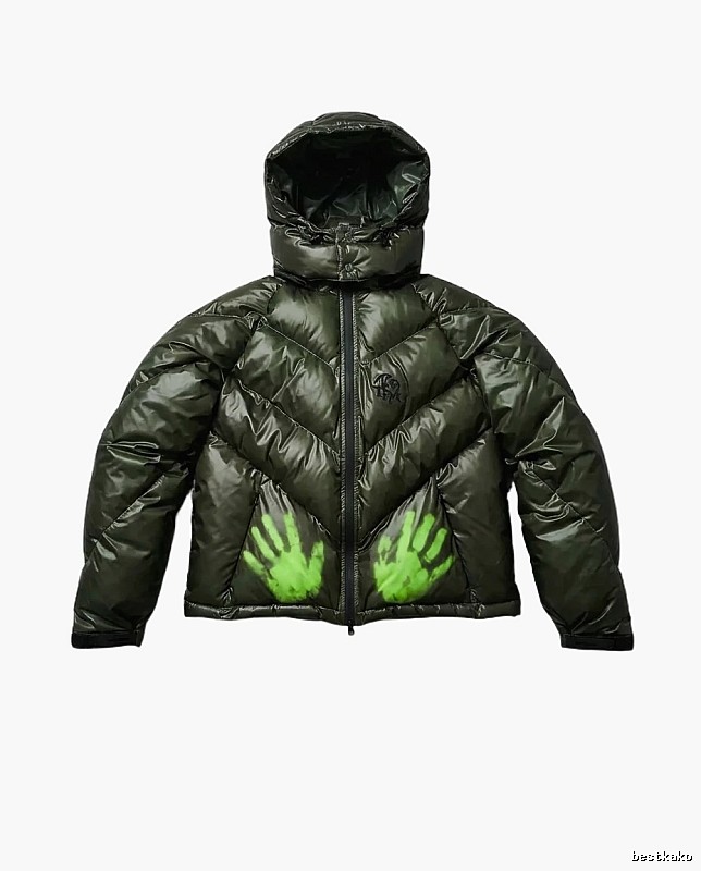 Mertra trendy brand luminous green down jacket