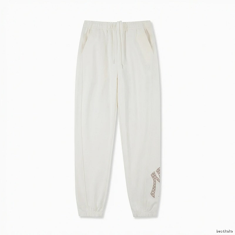 MLB casual style white sweatpants