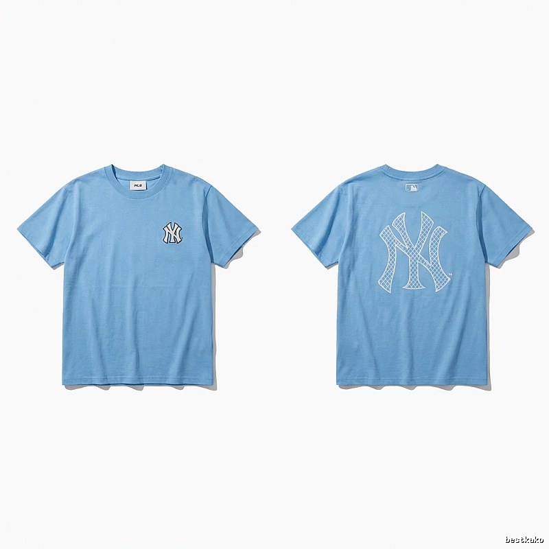 MLB Classic Simple Style Blue T-shirt