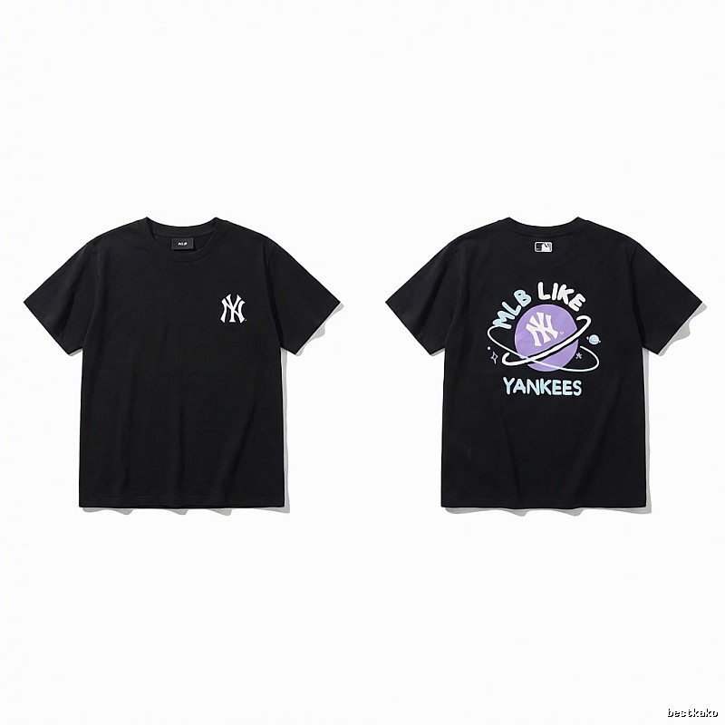 MLB Planet Style Black T-shirt
