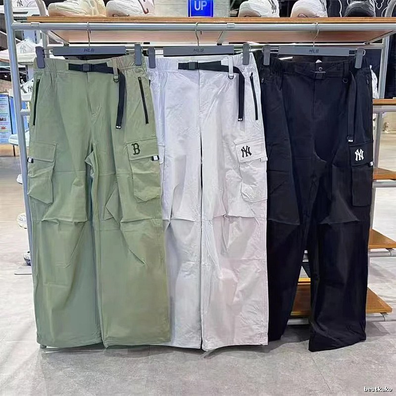 MLB Streetwear Assorted Colors Logo Cargo Pants