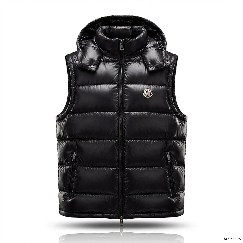 Moncler Black Trendy and Cool Down Vest