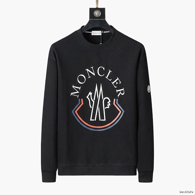 Moncler Classic and Stylish Black Sweatshirt