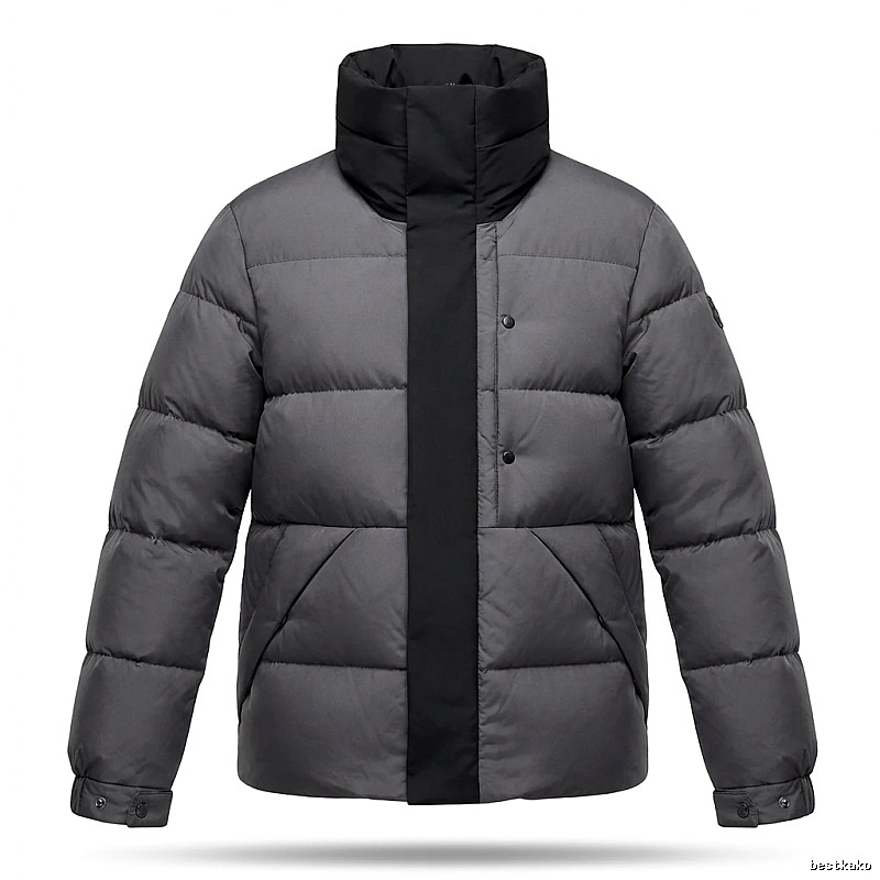 Moncler classic grey down jacket