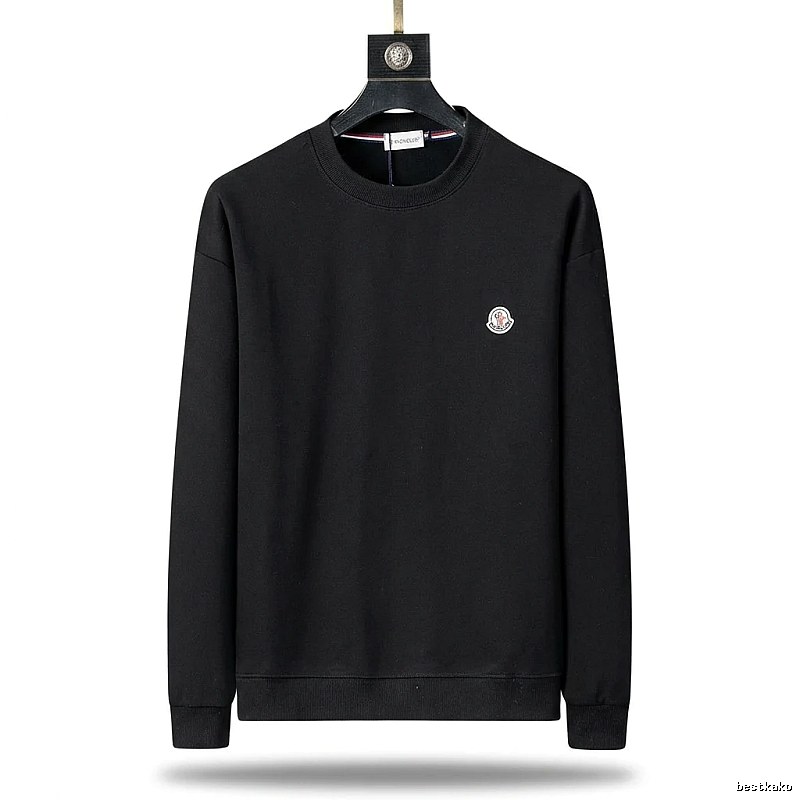 Moncler classic simple black sweatshirt