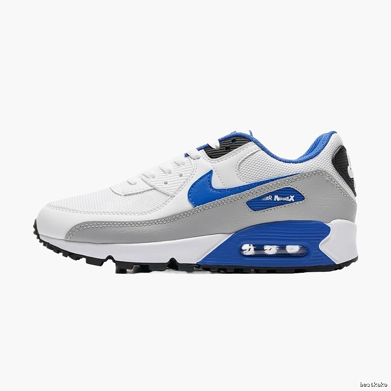 Nike Air Max 90 blue, white and grey sports shoes