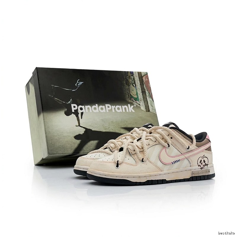Nike Panda Prank Light Pink Board Shoes