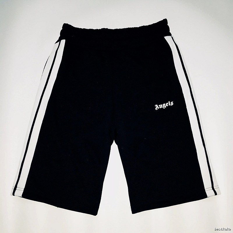 Palm Angels Classic Track shorts Black Side Stripe for Daily Styling