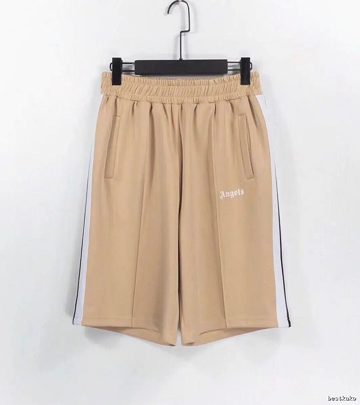 Palm Angels Statement Track shorts Black Side Stripe for Easy Pairing