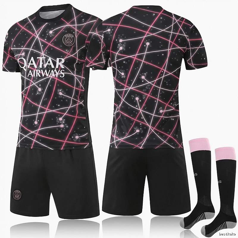 PSG Starry Sky Style Black Jersey