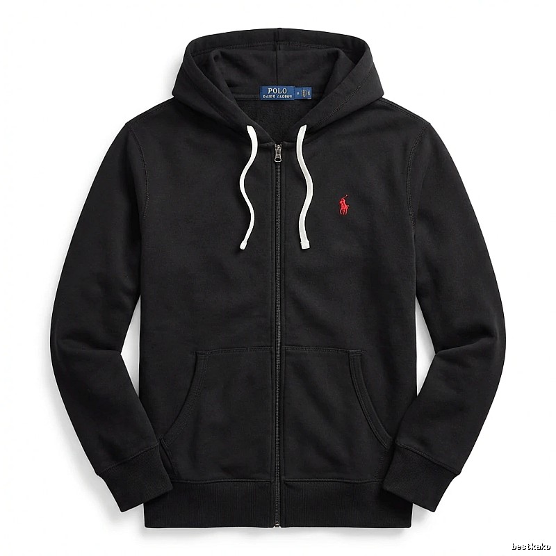 Ralph Lauren black casual style hoodie