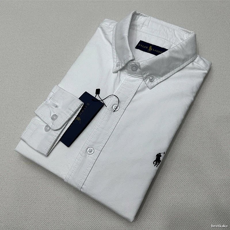 Ralph Lauren Monogram Striped polo shirt Navy Polo Multicolor for Layered Styling