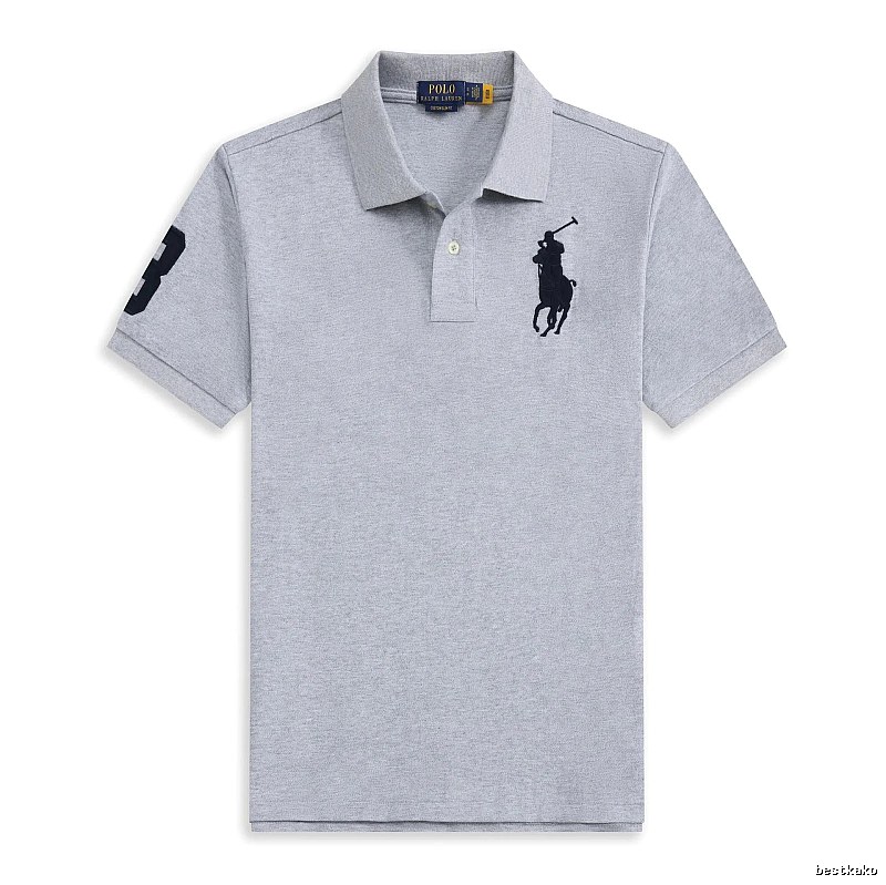 Ralph Lauren Polo Classic Grey Short Sleeve
