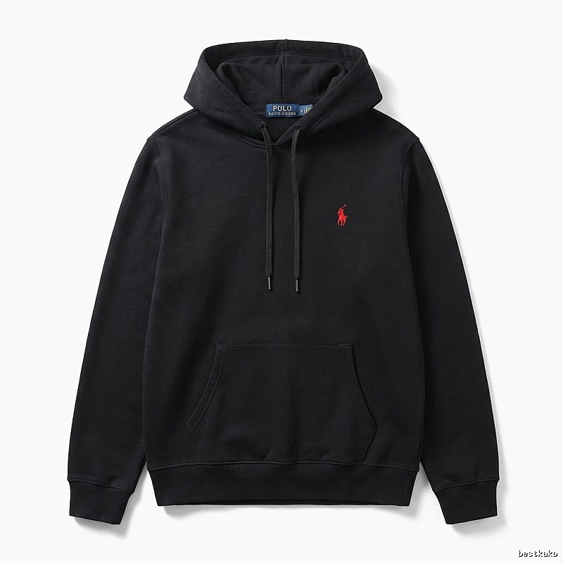 Ralph Lauren Polo hooded black sweatshirt