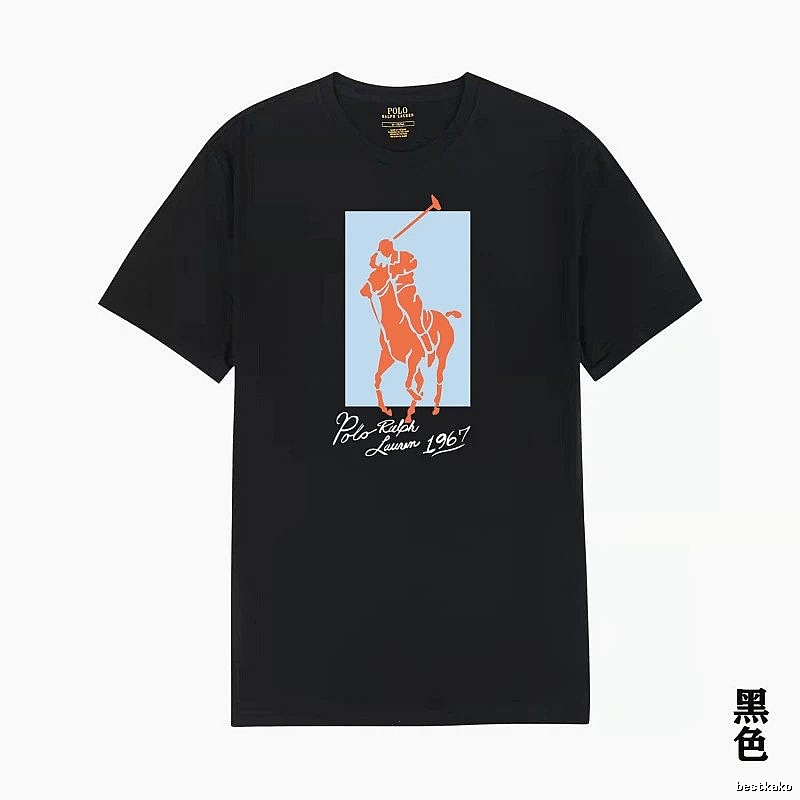 Ralph Lauren Polo series black T-shirt