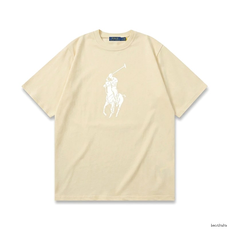 Ralph Lauren Polo simple beige T-shirt