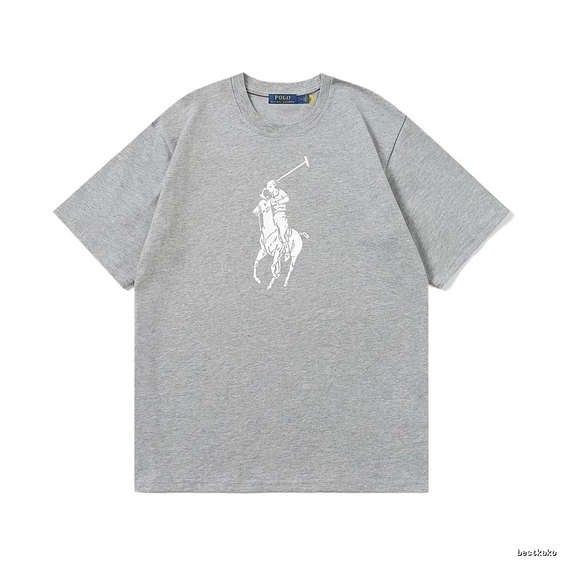 Ralph Lauren Polo-style grey T-shirt