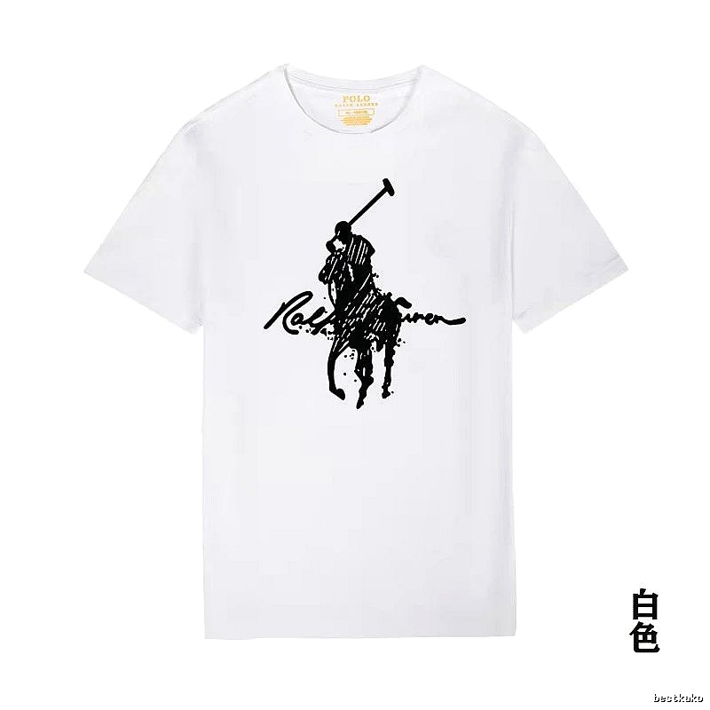 Ralph Lauren Polo-style white T-shirt
