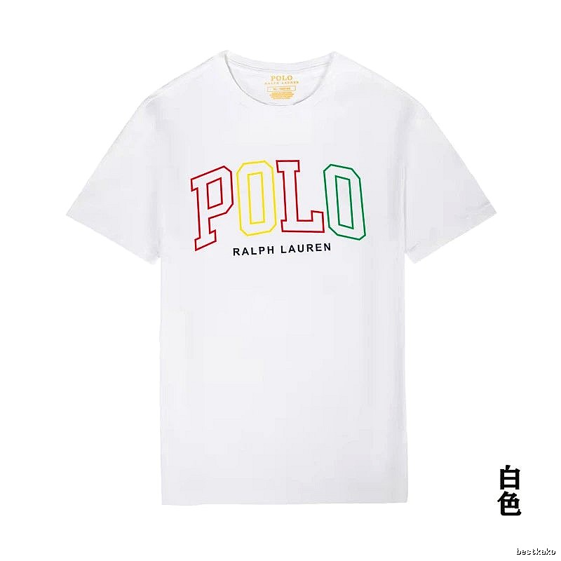 Ralph Lauren Polo-style white T-shirt