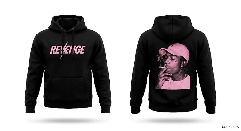 Revenge Dark Style Black Hoodie